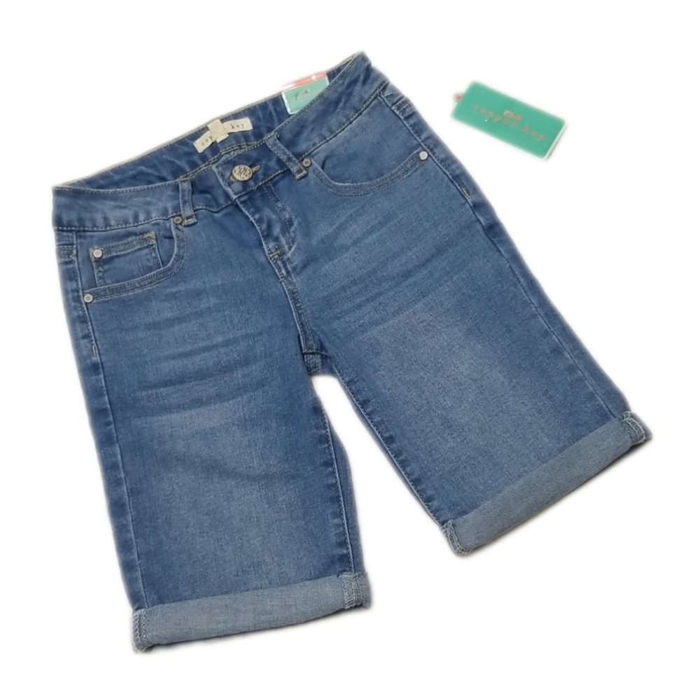 Copper Key Girls Jean Shorts Size 8